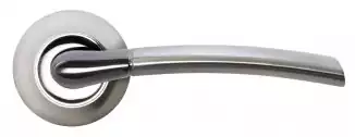 Ручка Morelli «Пиза» MH-06 SN/BN DIY (белый никель / черный никель)